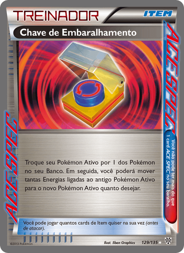 Chave de Embaralhamento, card 129 from Tempestade de Plasma
