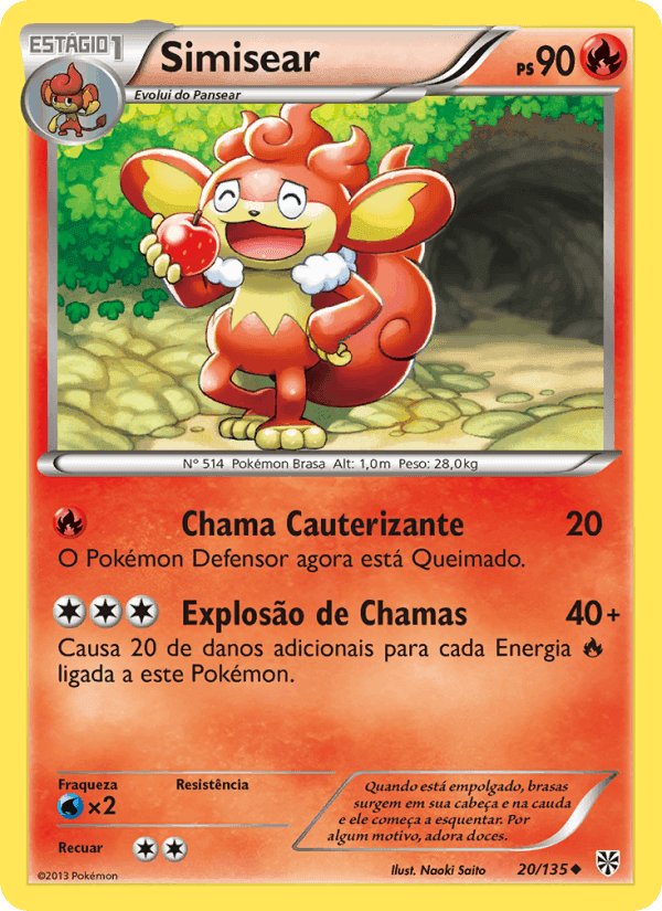 Simisear, carta 20 de Tempestade de Plasma