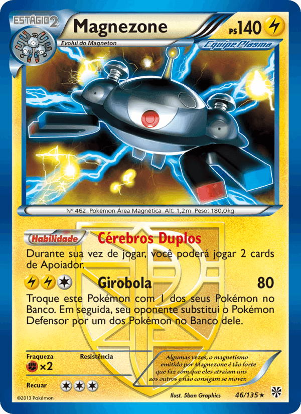 Magnezone, carta 46 de Tempestade de Plasma
