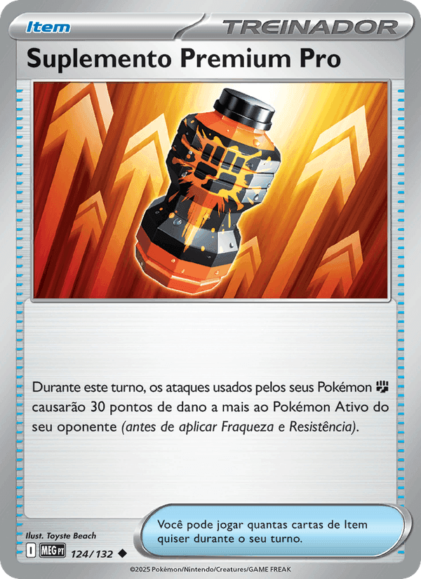 Suplemento Premium Pro, card 124 from Megaevolução