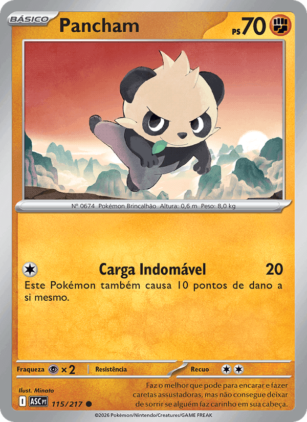Pancham, carta 115 de Heróis Excelsos