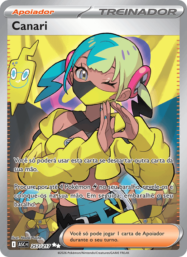 Canari, card 257 from Heróis Excelsos