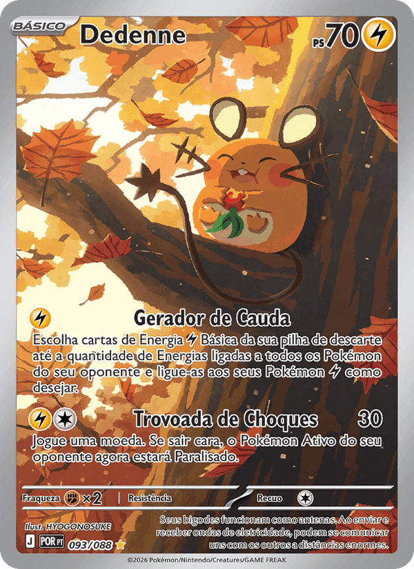 Dedenne, carte 093 de Equilíbrio Perfeito