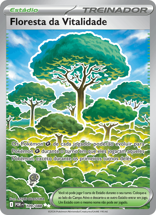 Floresta da Vitalidade, carte 109 de Equilíbrio Perfeito