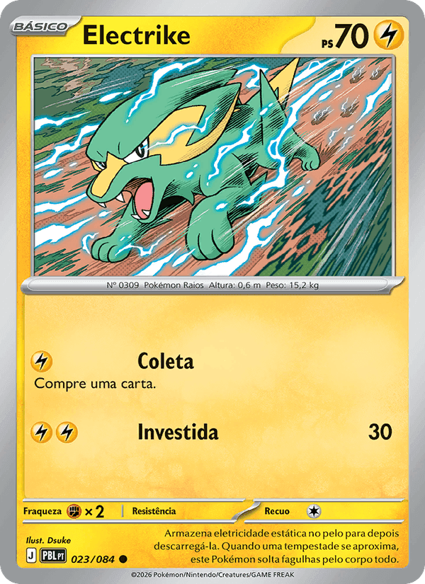 Electrike, card 023 from Escuridão Absoluta