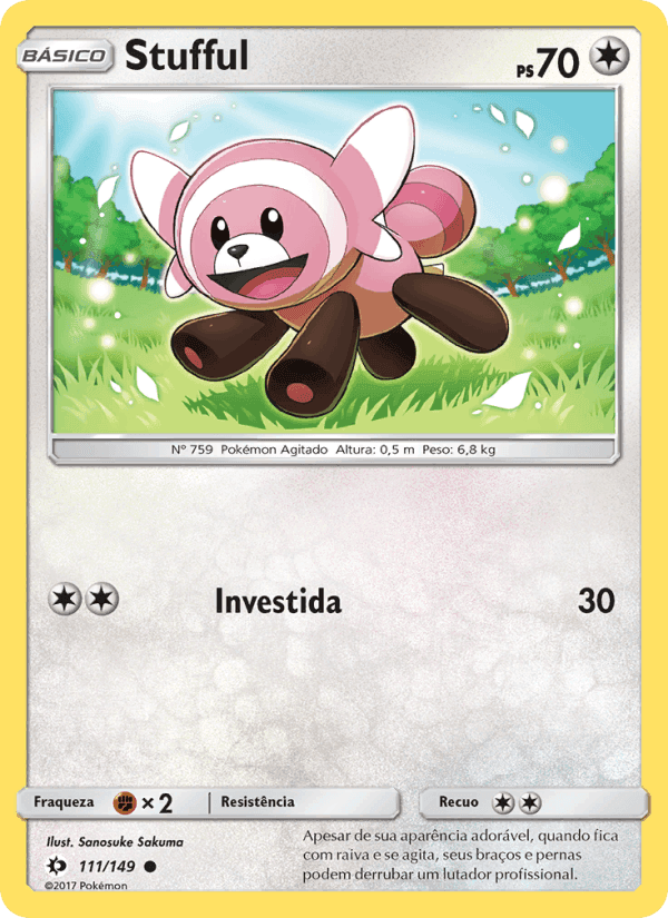 Stufful, card 111 from Sol e Lua