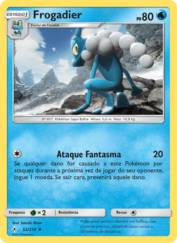 Frogadier, carta 52 de Elos Inquebráveis