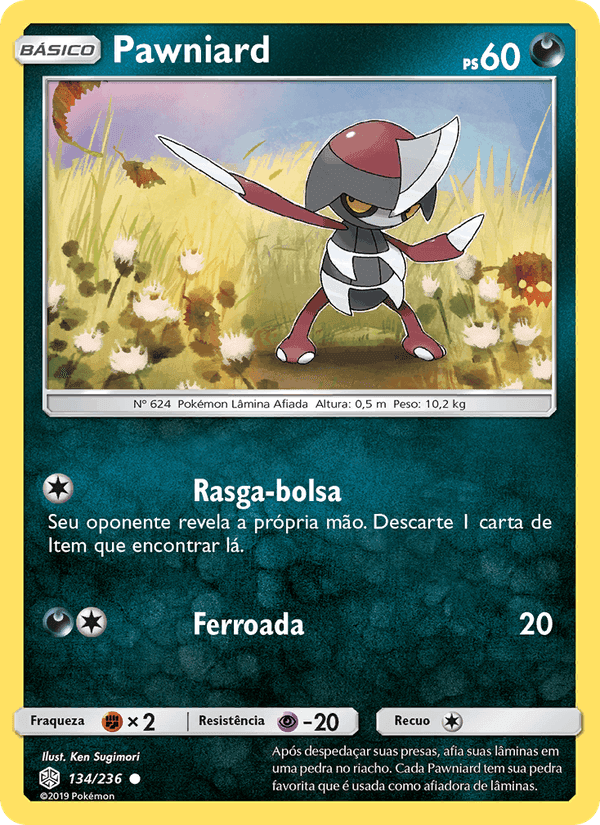 Pawniard, carta 134 de Eclipse Cósmico