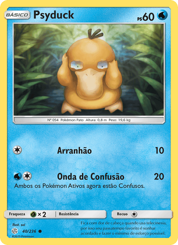 Psyduck, carta 40 de Eclipse Cósmico