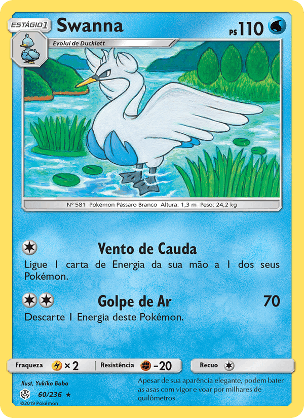 Swanna, carta 60 di Eclipse Cósmico