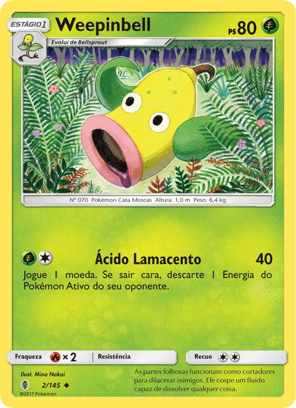 Weepinbell, carta 2 de Guardiões Ascendentes