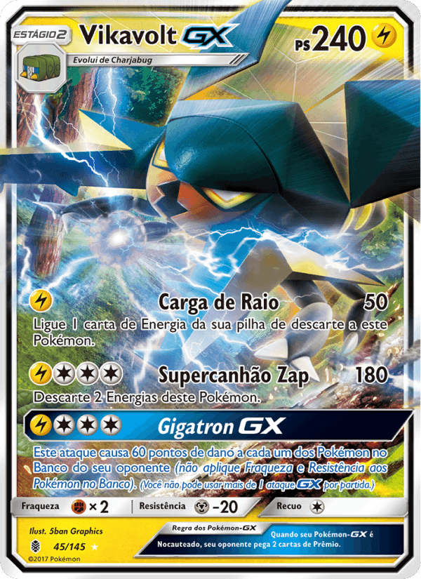 Vikavolt GX, carta 45 de Guardiões Ascendentes