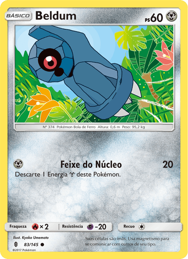 Beldum, carta 83 de Guardiões Ascendentes
