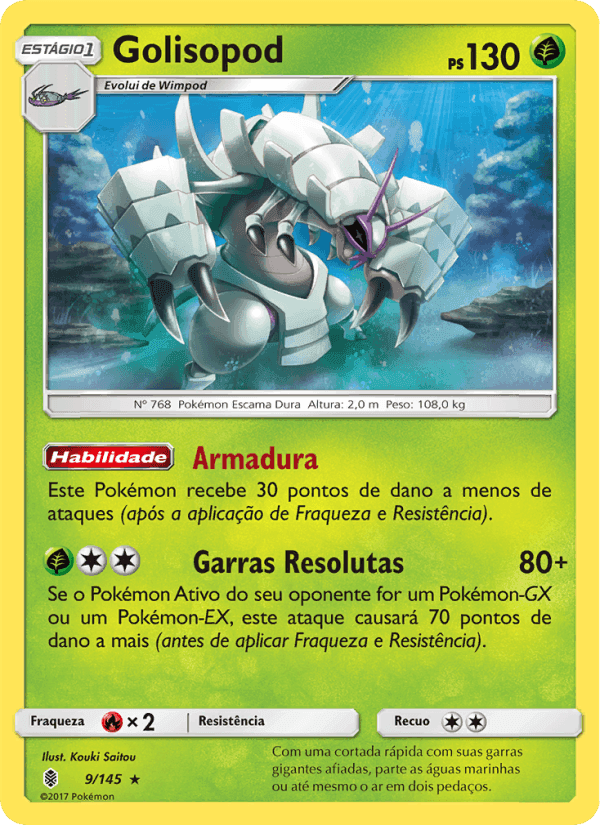 Golisopod, carta 9 de Guardiões Ascendentes