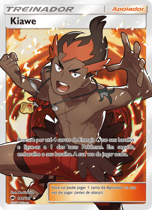 Kiawe, carta 144 de Sombras Ardentes