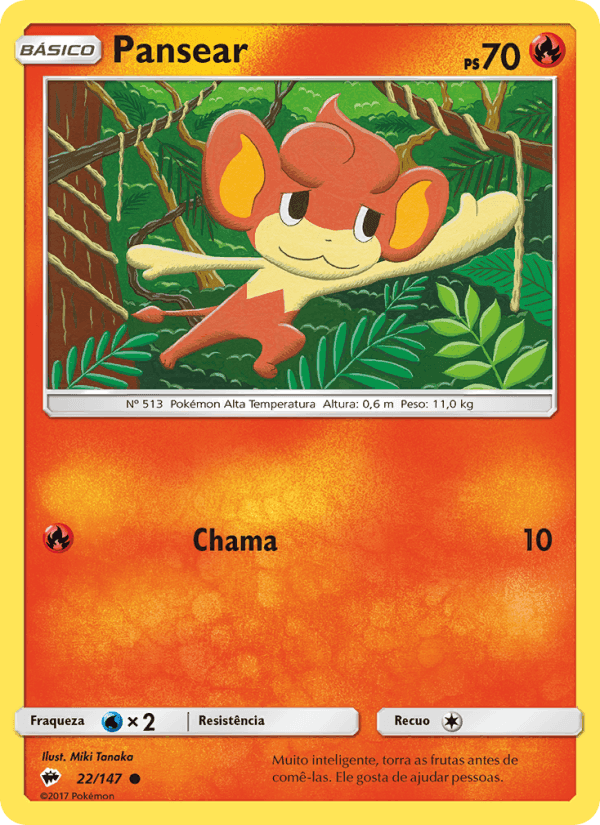 Pansear, carta 22 de Sombras Ardentes