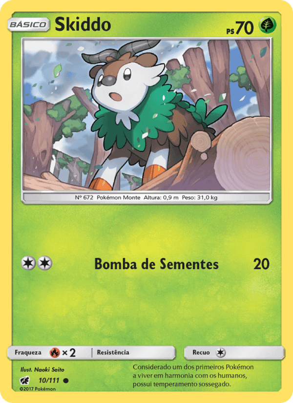 Skiddo, carta 10 de Invasão Carmim