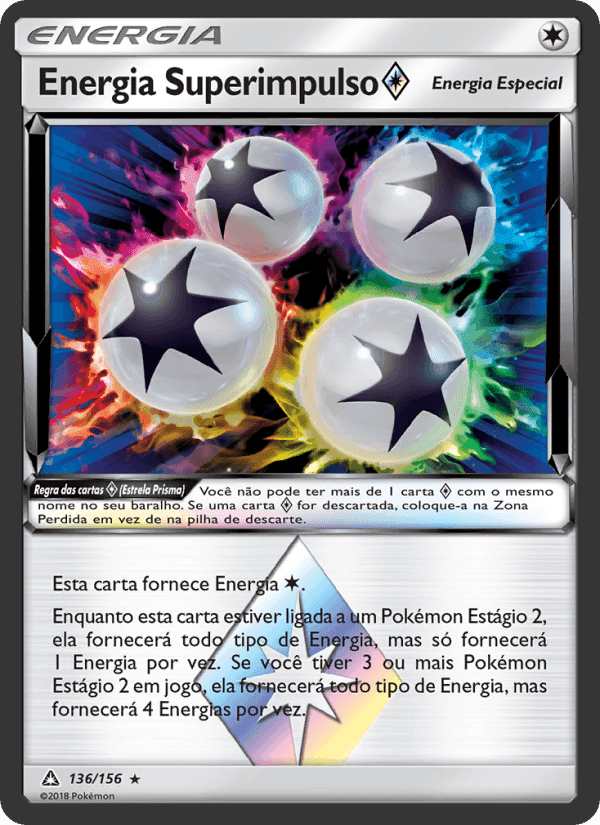 Energia Superimpulso ◇, card 136 from Ultra Prisma
