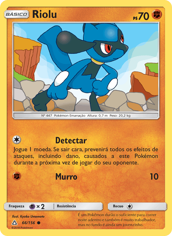 Riolu, card 66 from Ultra Prisma
