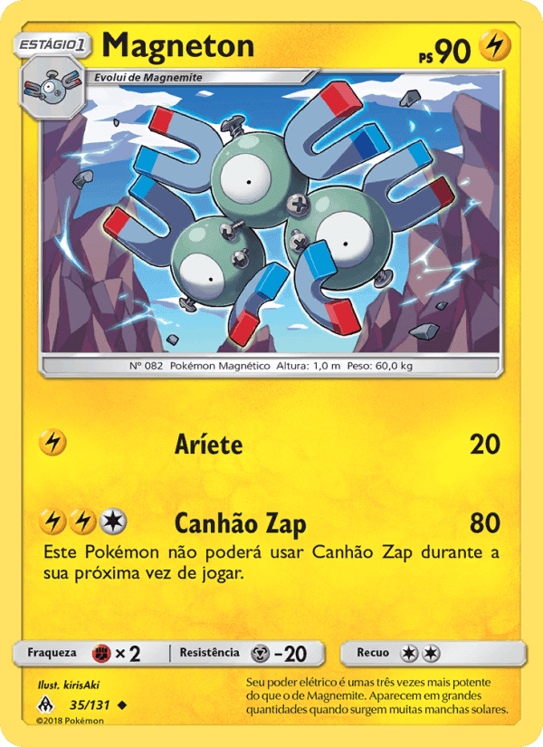 Magneton, carta 35 de Luz Proibida