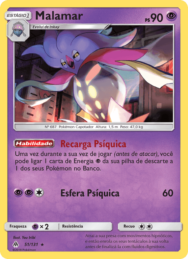 Malamar, carta 51 de Luz Proibida