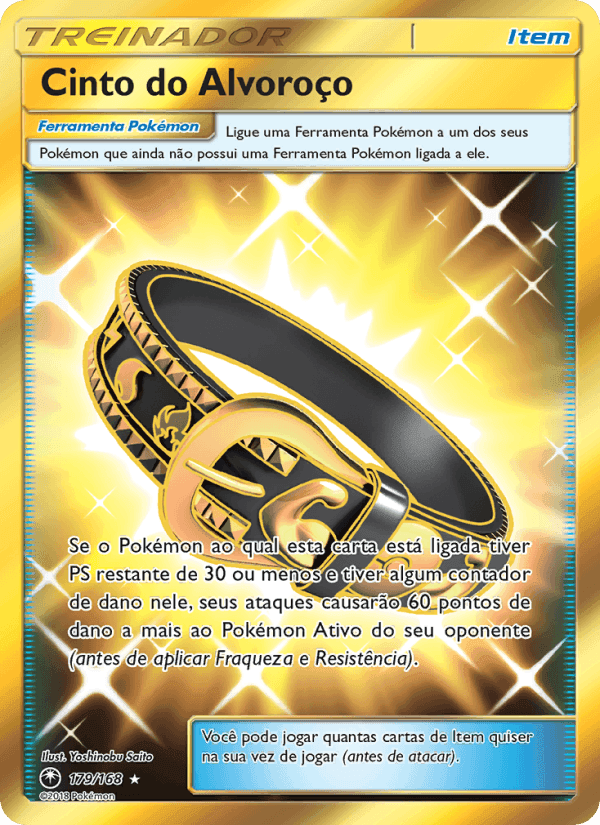 Cinto do Alvoroço, card 179 from Tempestade Celestial