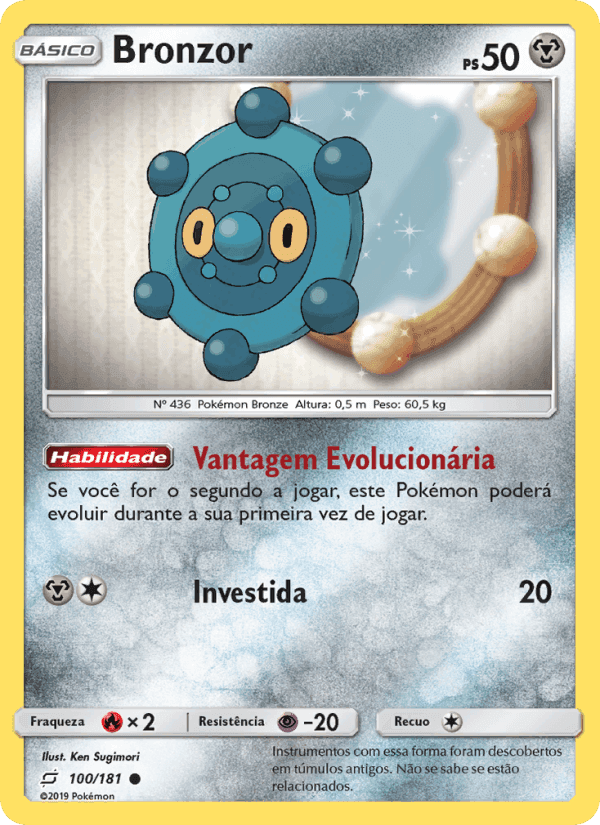 Bronzor, carta 100 de União de Aliados