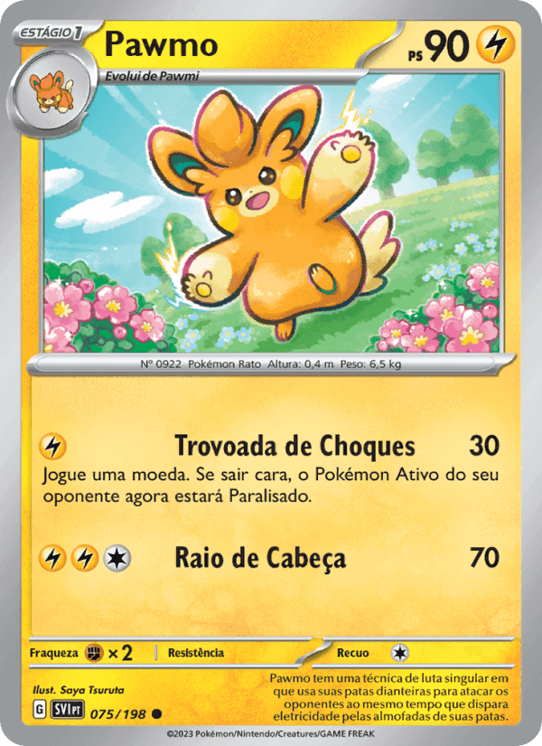 Pawmo, carta 075 de Escarlate e Violeta