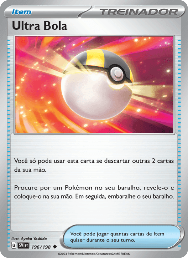 Ultra Bola, card 196 from Escarlate e Violeta