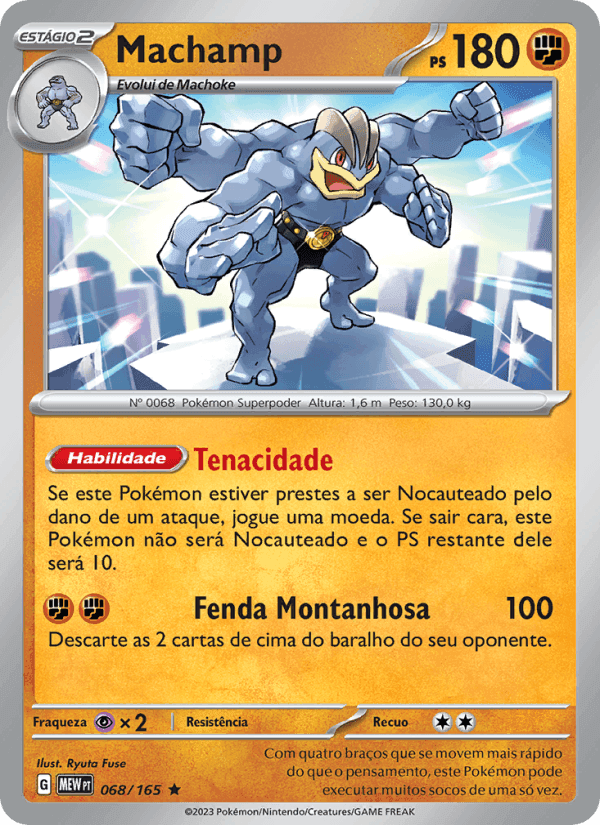 Machamp, card 068 from 151