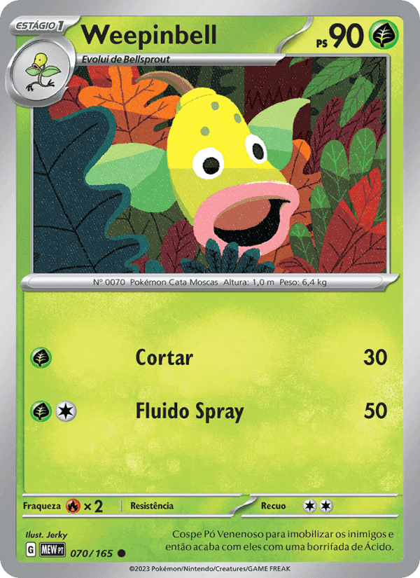 Weepinbell, carta 070 de 151