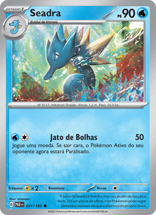 Seadra, carta 031 de Fenda Paradoxal