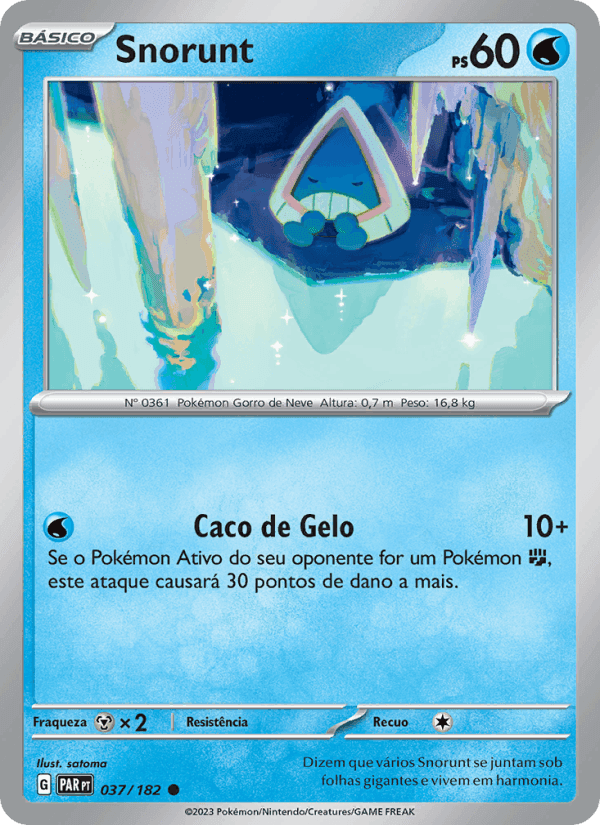 Snorunt, carta 037 de Fenda Paradoxal