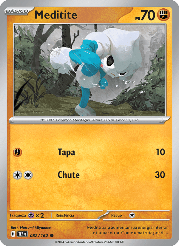 Meditite, carte 082 de Forças Temporais
