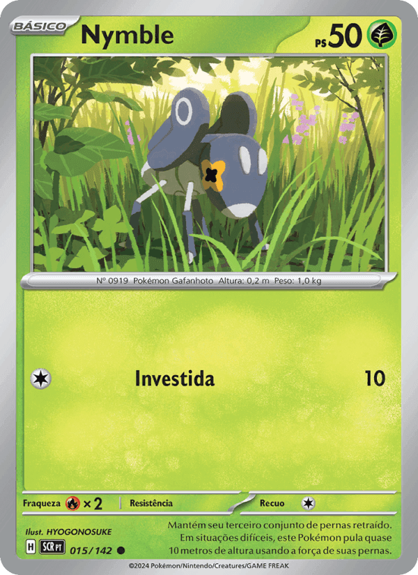 Nymble, card 015 from Coroa Estelar