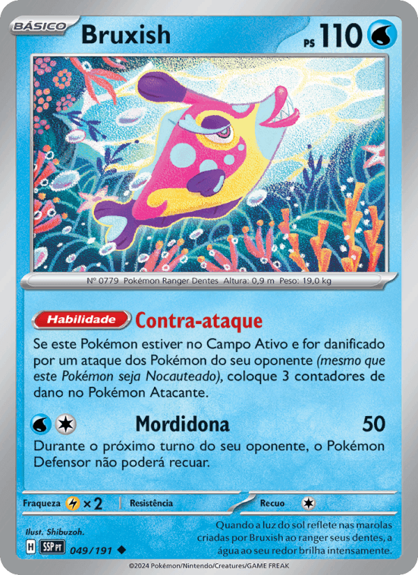 Bruxish, carta 049 de Fagulhas Impetuosas