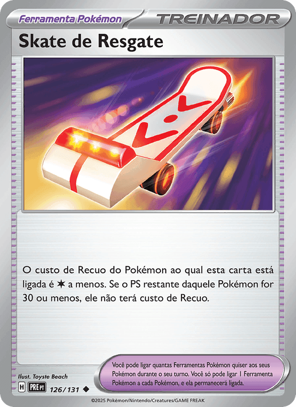 Skate de Resgate, carta 126 de Evoluções Prismáticas