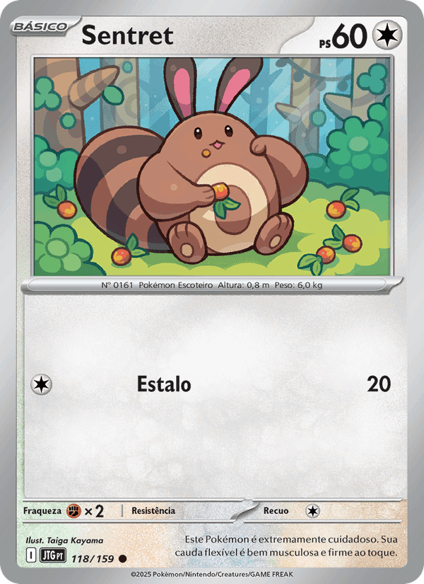 Sentret, carte 118 de Amigos de Jornada