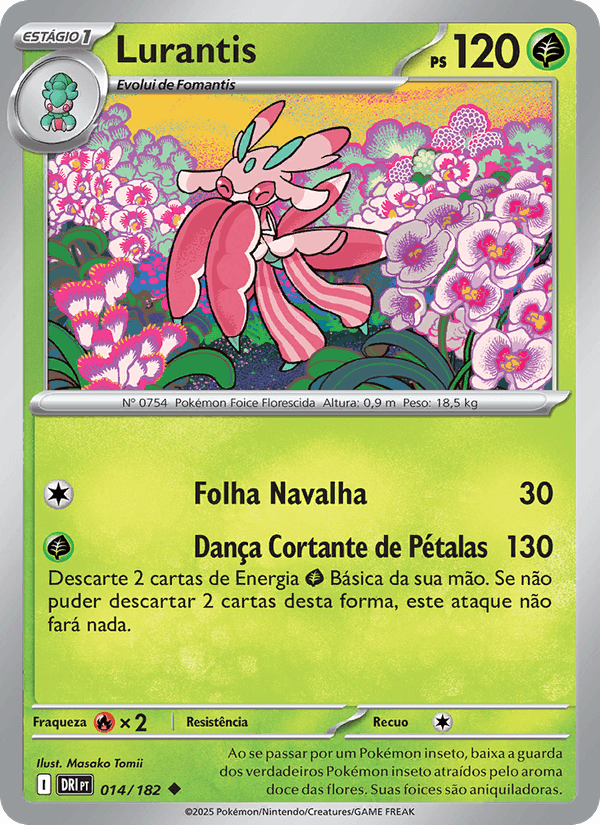 Lurantis, carta 014 de Rivais Predestinados