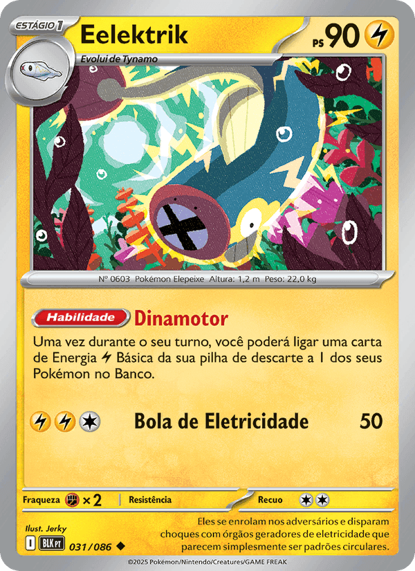 Eelektrik, carte 031 de Raio Preto