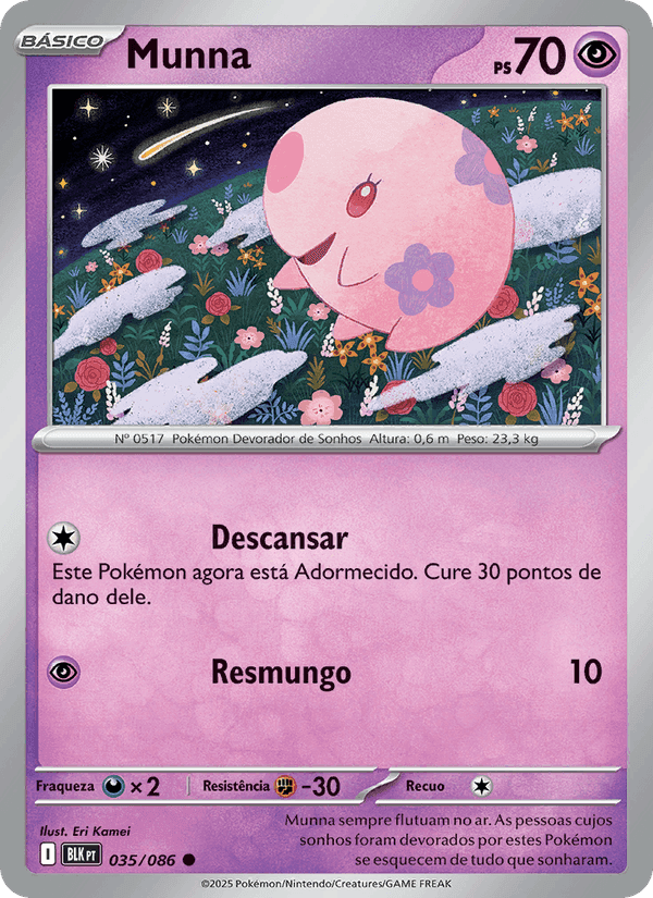 Munna, carte 035 de Raio Preto
