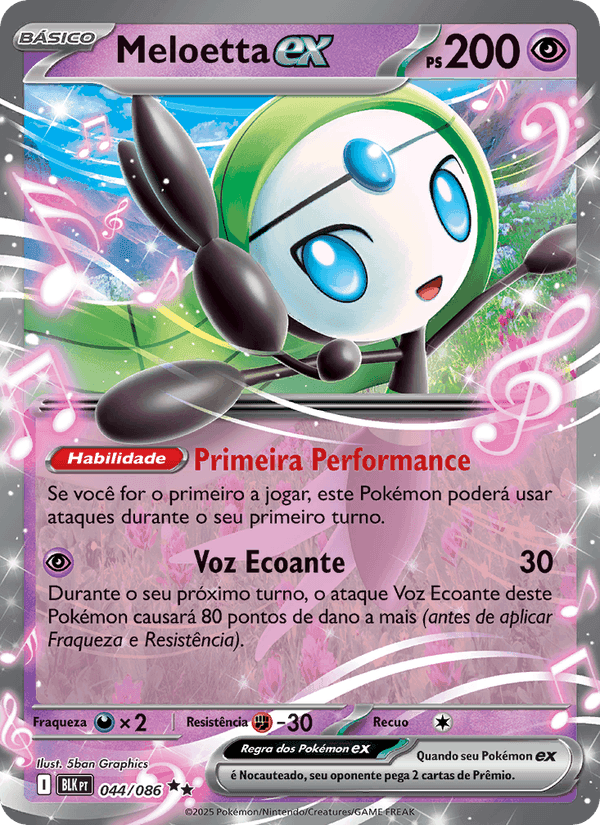 Meloetta ex, carta 044 de Raio Preto