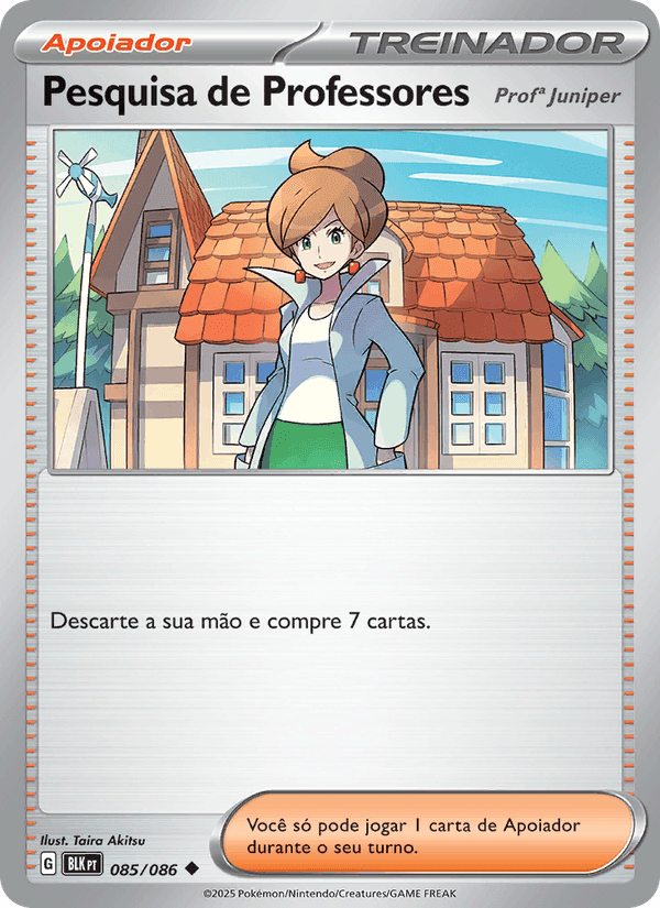 Pesquisa de Professores, card 085 from Raio Preto