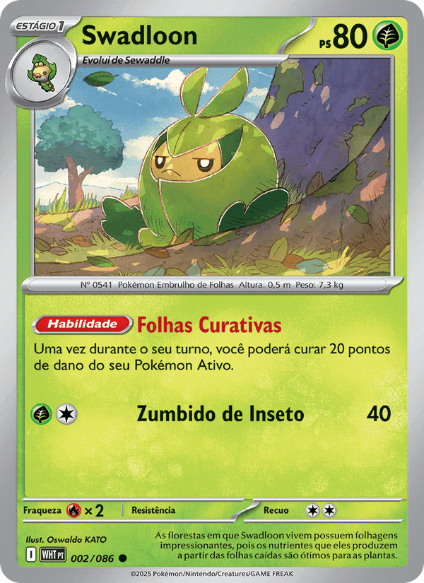 Swadloon, carta 002 de Fogo Branco