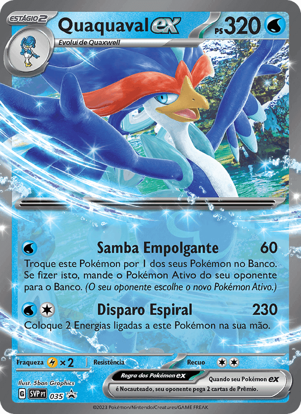 Quaquaval ex, carte 035 de SVP Black Star Promos