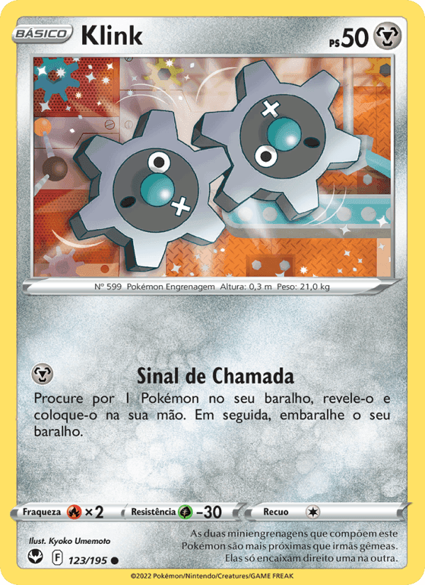 Klink, card 123 from Tempestade Prateada