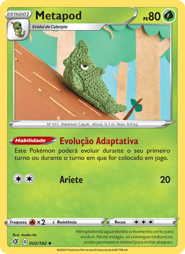 Metapod, carta 2 de Rixa Rebelde