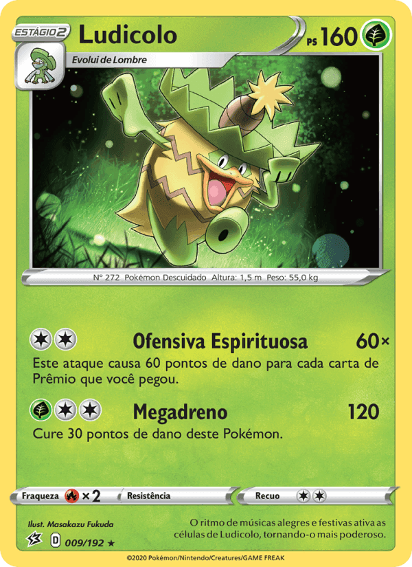 Ludicolo, carta 9 de Rixa Rebelde
