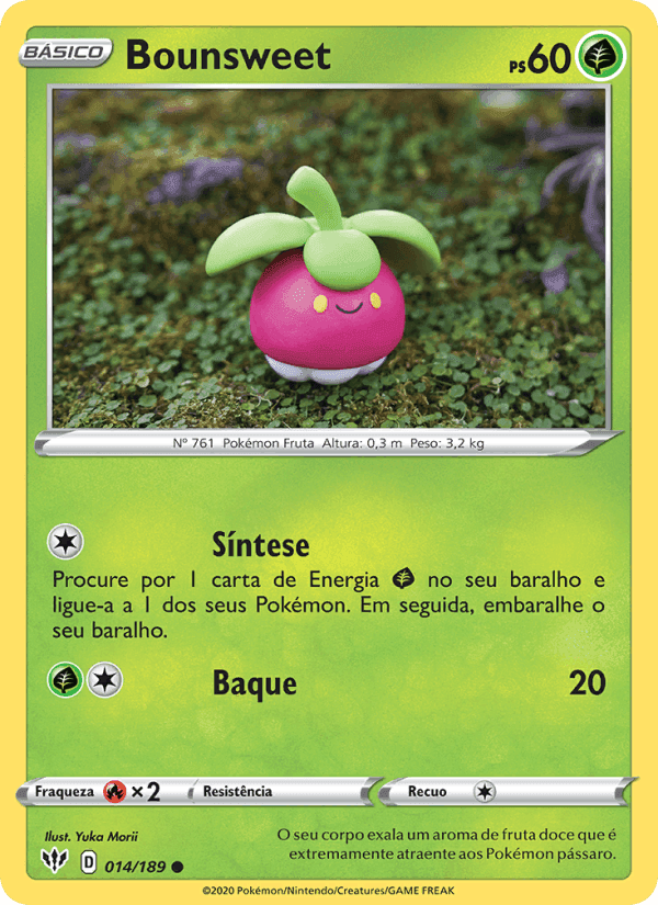 Bounsweet, carta 14 de Escuridão Incandescente