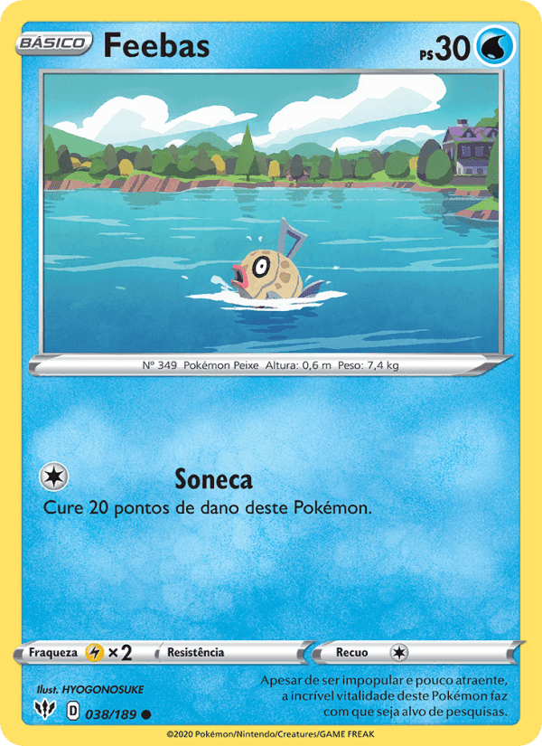 Feebas, carta 38 de Escuridão Incandescente
